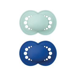 Mam Baby Smoczek uspokajający 2 szt Original Silky 6m+ Matt Boy 831270