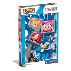 Clementoni Puzzle 104 Super Kolor Sonic 250387