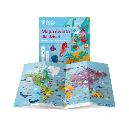 Albik Mapa świata dla dzieci 105882