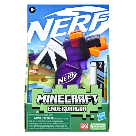 Nerf F4417/F4423 Wyrzutnia Microshots Minecraft Ender Dragon 131133