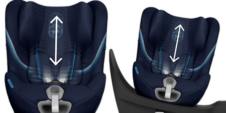 Cybex fotelik sirona s i-size granite black black