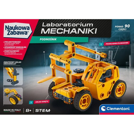 Clementoni Laboratorium mechaniki Podnośnik teleskopowy 502509