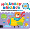 Książeczka wyszukiwanka z kotkiem 3+ Maluszek nakleja z dużymi naklejkami 132854