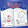 Kolorowanka Koloruj z Rudolfem z naklejkami 753495