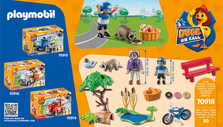 Playmobil 70918 Duck on call Akcja policyjna 709189