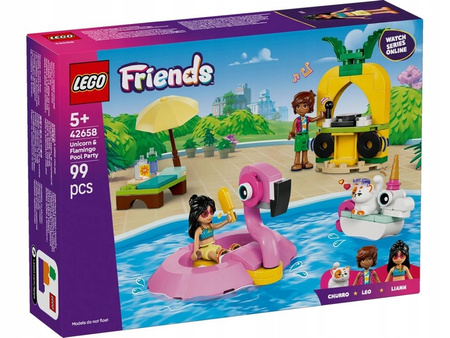 Lego 42658 Friends Impreza na basenie z jednorożcem 815251