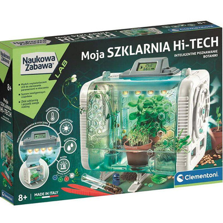 Clementoni Naukowa zabawa Szklarnia Hi-tech 509157