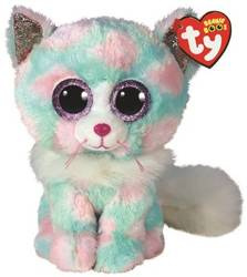 TY Beanie Boos pastelowy kot OPAL, 24 cm