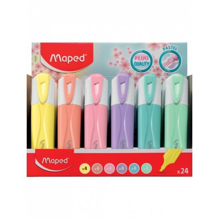 Maped Zakreślacz Fluo Peps Pastel różowy 425961
