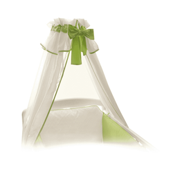 Baldachim zielony Ceba