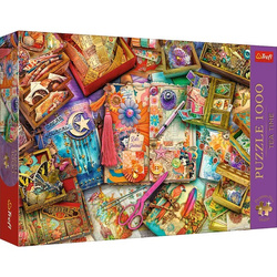 Puzzle Trefl 1000 Premium Plus Tea Time Biurko pełne inspiracji 108491
