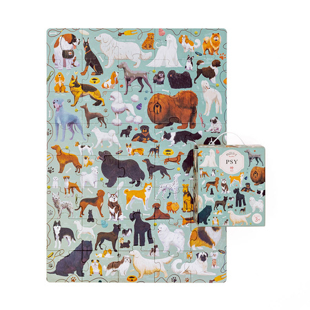 CzuCzu: Puzzlove CzuCzu Psy 40 el. 3+