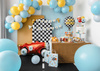Balon foliowy szachownica Happy Birthday 45cm 026858