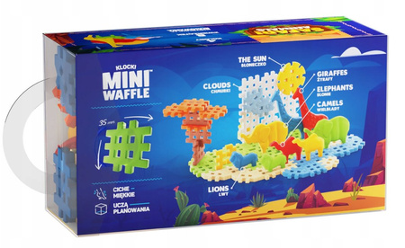 Mini Waffle Animals Safari 50 el. 907092