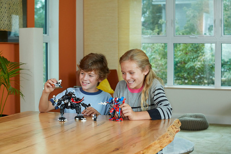 Lego 76115 pajęczy mech kontra venom