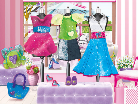 Lisciani Barbie Zestaw Z Ciastoliną 4-Pak 088843