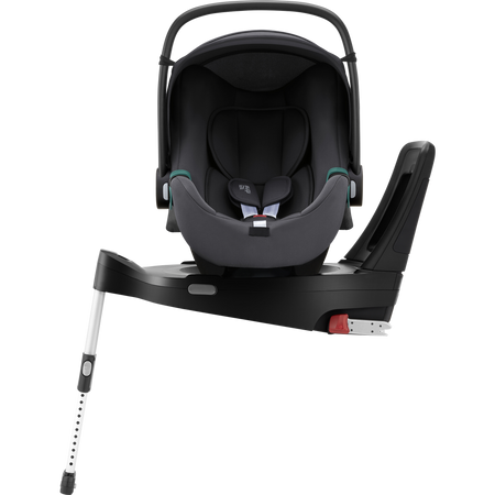 Britax Romer Baby Safe 3 i-Size fotelik samochodowy, zestaw z bazą ISOFIX ~0-13 kg | Midnight Grey