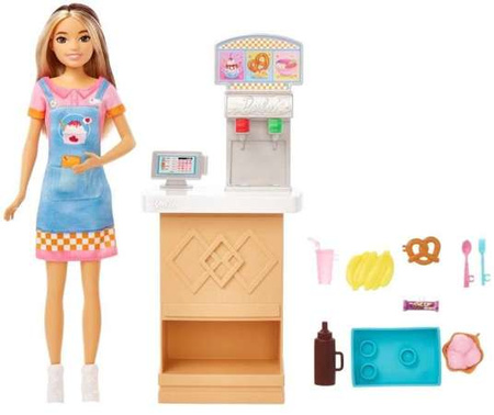 Barbie HKD79 Lalka z zestawem do zabawy 101696