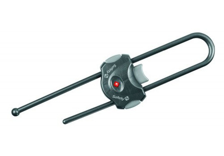 Zabezpieczenie cabinet slide lock grey 186945 