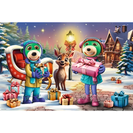 Puzzle Trefl 24 maxi Zimowy czas z Treflikami 143607