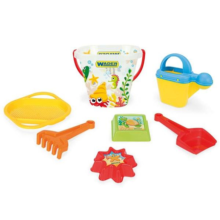 Komplet do piasku akwarium 7 el wader 75045