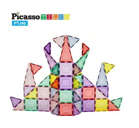 Picasso Tiles Klocki magnetyczne 48 elementów 022846