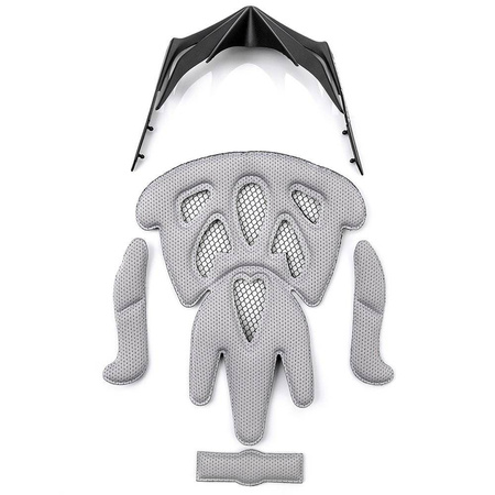 Kask rowerowy meteor mv29 drizzle l 58-61cm black/dark grey 039506