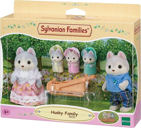 Sylvanian Families 5636 Rodzina piesków Husky 056363