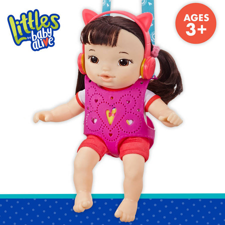 Baby Alive E7175/E6646 Maluch z nosidełkiem 649778