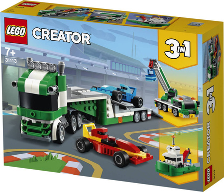 Lego 31113 laweta z wyścigówkami 