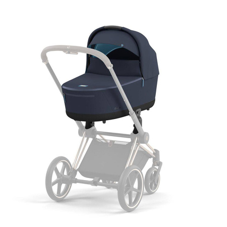 Cybex Priam 4.0 Lux Carry Cot Nautical Blue NEW 2022