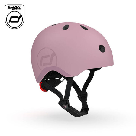 SCOOTANDRIDE Kask S-M dla dzieci 3+ lat Wildberry 000836