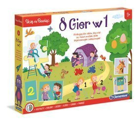 Clementoni uczę się bawiąc - 8 gier w 1 500895