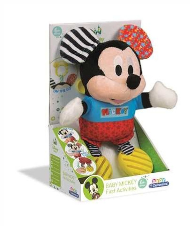 Clementoni baby mickey mój pierwszy pluszak 171651