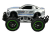 Auto zdalnie sterowane R/C 6,5 km/h wysokie koła srebrne 996577