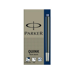Parker 1950385 Naboje do piór Granatowe 5szt 020367