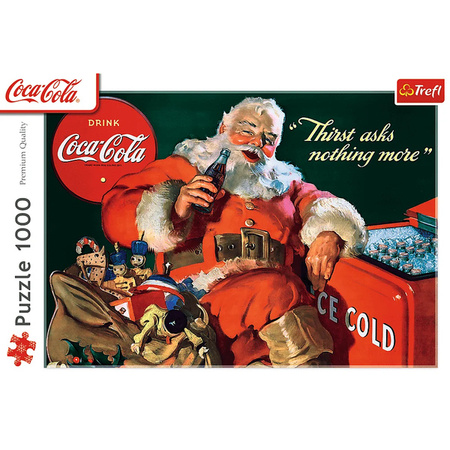Puzzle Trefl 1000 Coca-Cola Prezenty od Mikołaja 109214