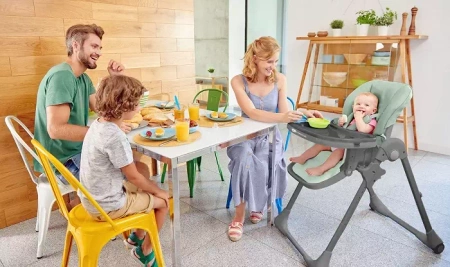 Kinderkraft Krzesełko do karmienia Tastee Rose 920891