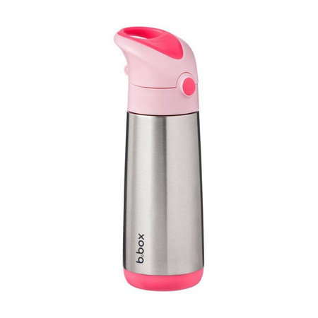 B.Box butelka termiczna bidon dla dzieci ze słomką 500 ml Flamingo Fizz 007623