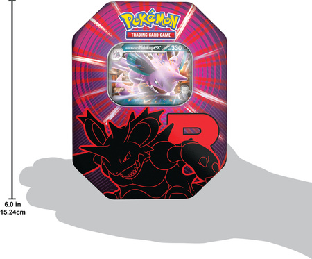 Pokémon TCG Team Rocket Tin Nidoking ex 119741