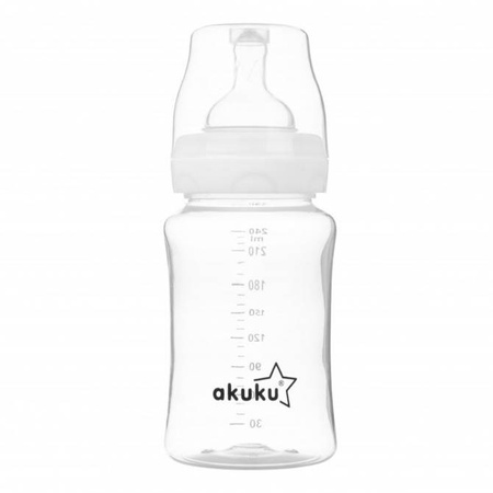 Akuku Butelka Szerokootwotowa 240ml 001071