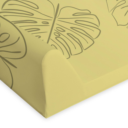Ceba przewijak twardy krótki (50x70) Comfort Monstera Mustard 336817