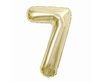Balon foliowy B&C cyfra 7 szampańska 85 cm AA 189230