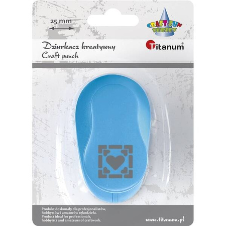 DZIURKACZ KREAT.25MM SERCE 67 529469