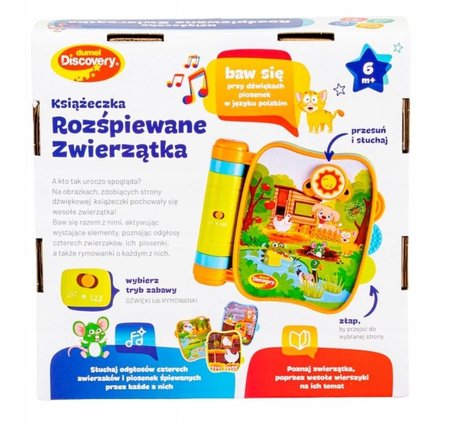 Dumel Książeczka rozśpiewane zwierzątka 308319