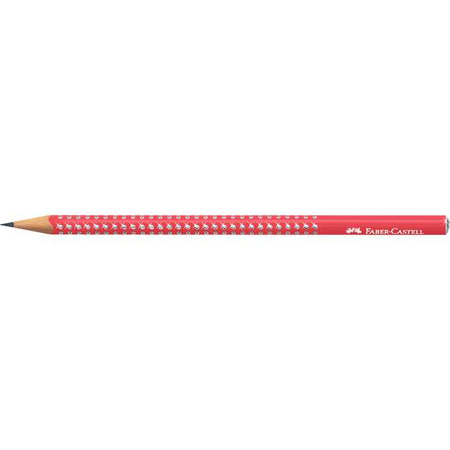 Faber-Castell Ołówek Sparkle Pearl czerwony 182405