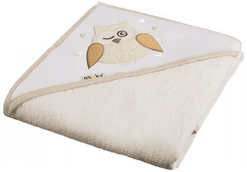 Akuku okrycie kąpielowe 100x100 100% bawełna ecru 012411