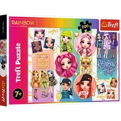 Puzzle Trefl 200 Przyjaźń Rainbow Hogh MGA 132892
