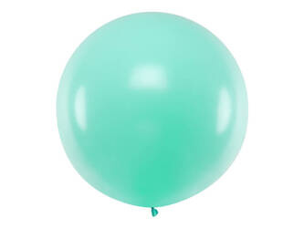 Balon okrągły 1m Pastel Light Mint 117327