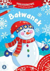 Książeczka Maluszkowe Malowanie Bałwanek 076448
